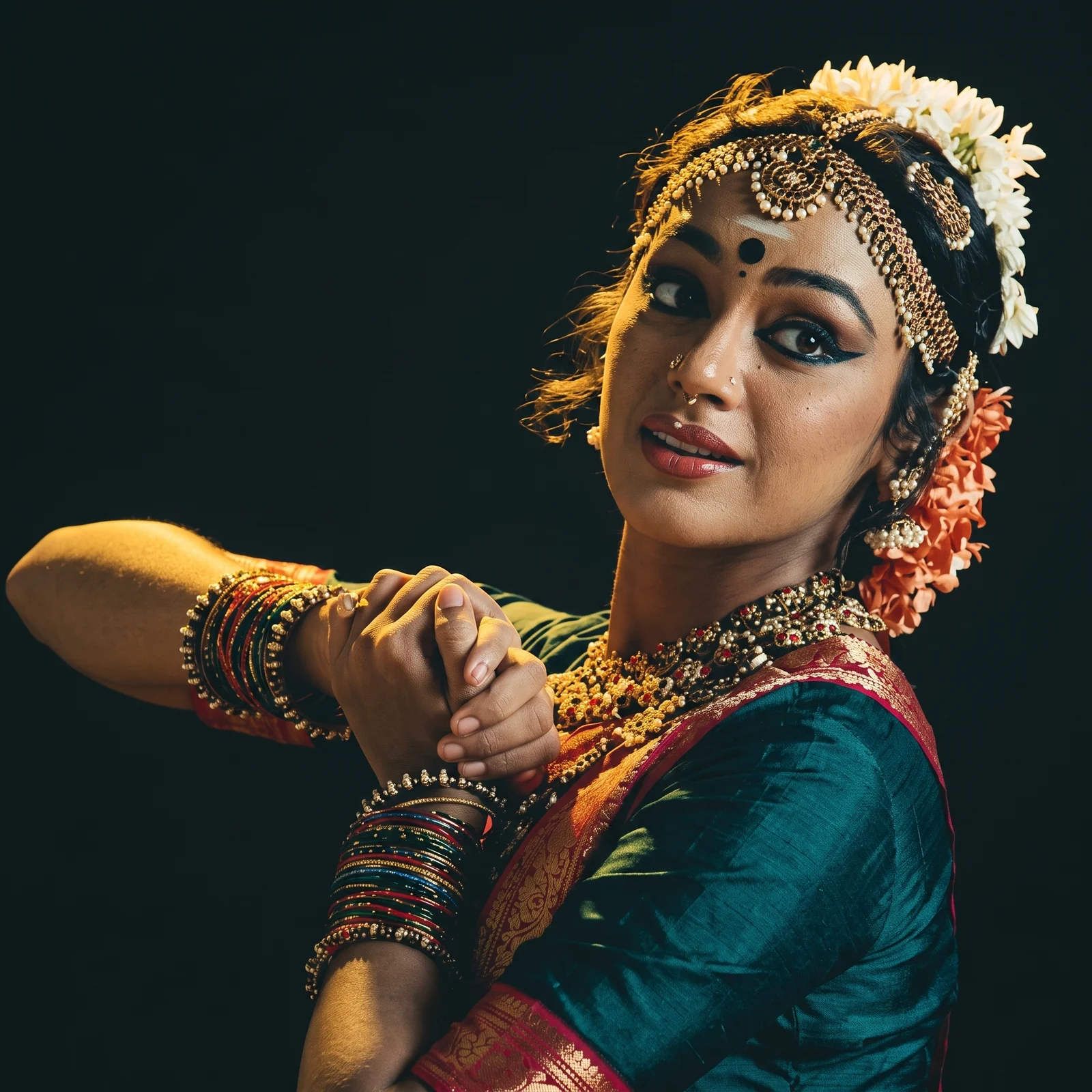 Kathakali performer, a symbol of Kerala heritage